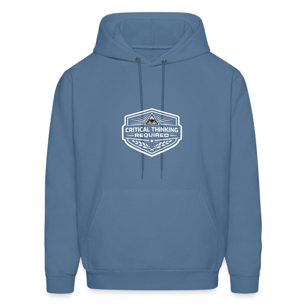 CRITICAL THINKING REQUIRED - denim blue