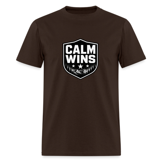 BLACK WOLF CALM WINS - brown