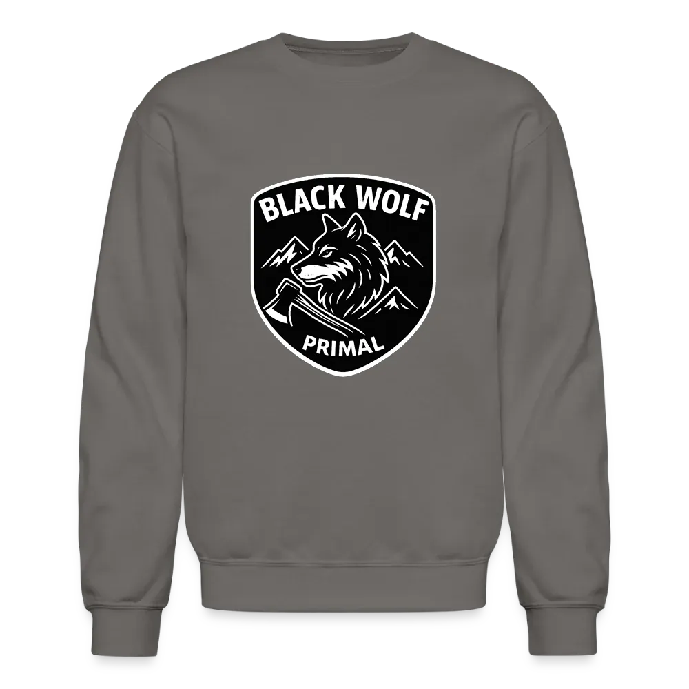 BLACK WOLF : ORIGINAL CREW NECK SWEATSHIRT