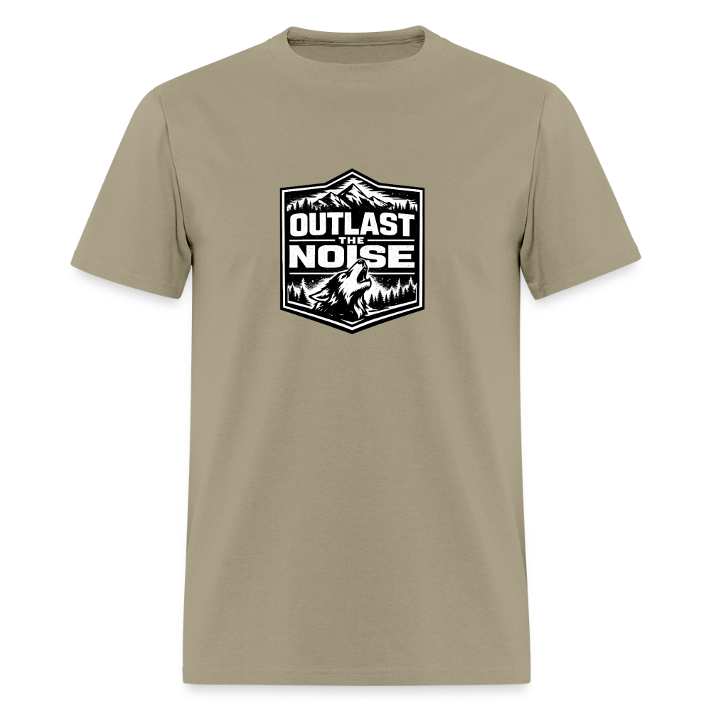 BLACK WOLF OUTLAST THE NOISE - khaki
