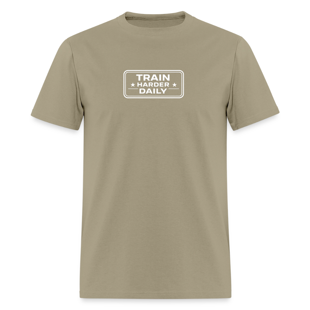 BLACK WOLF TRAIN HARDER - khaki