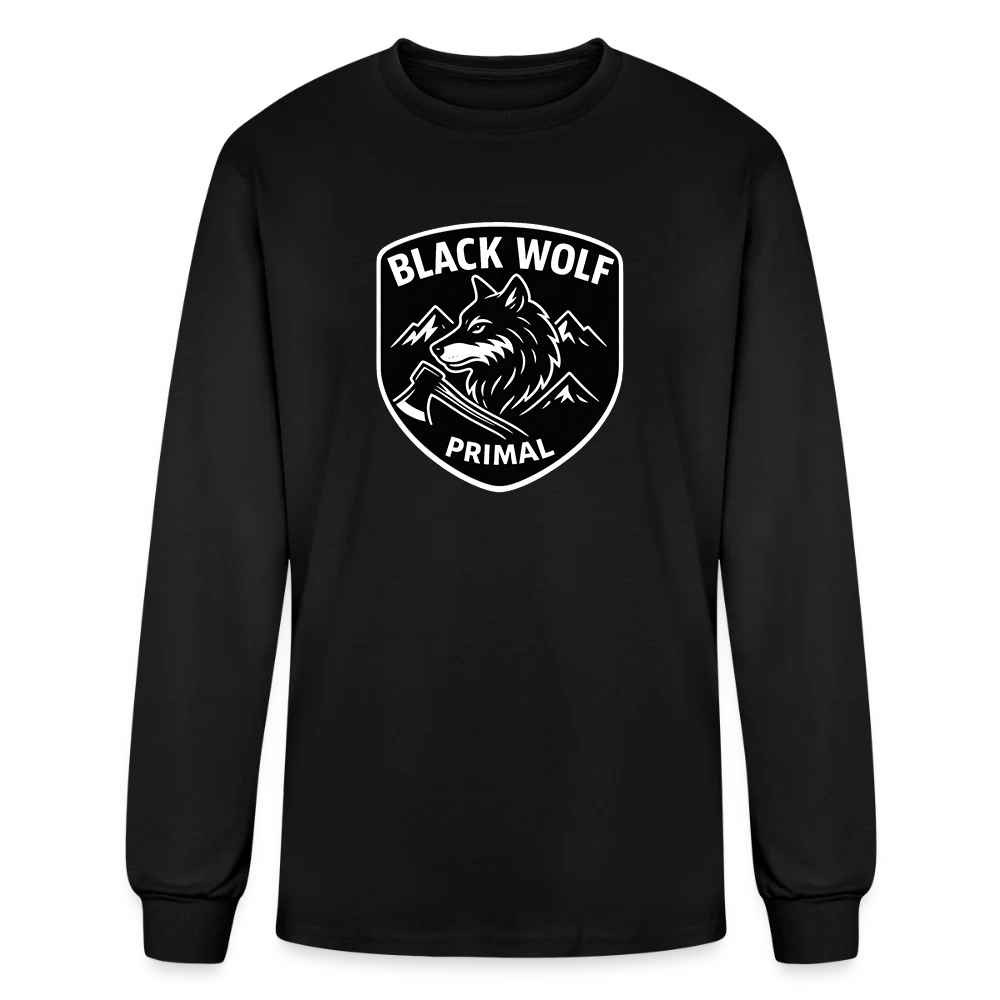 BLACK WOLF :  ORIGINAL LONG SLEEVE