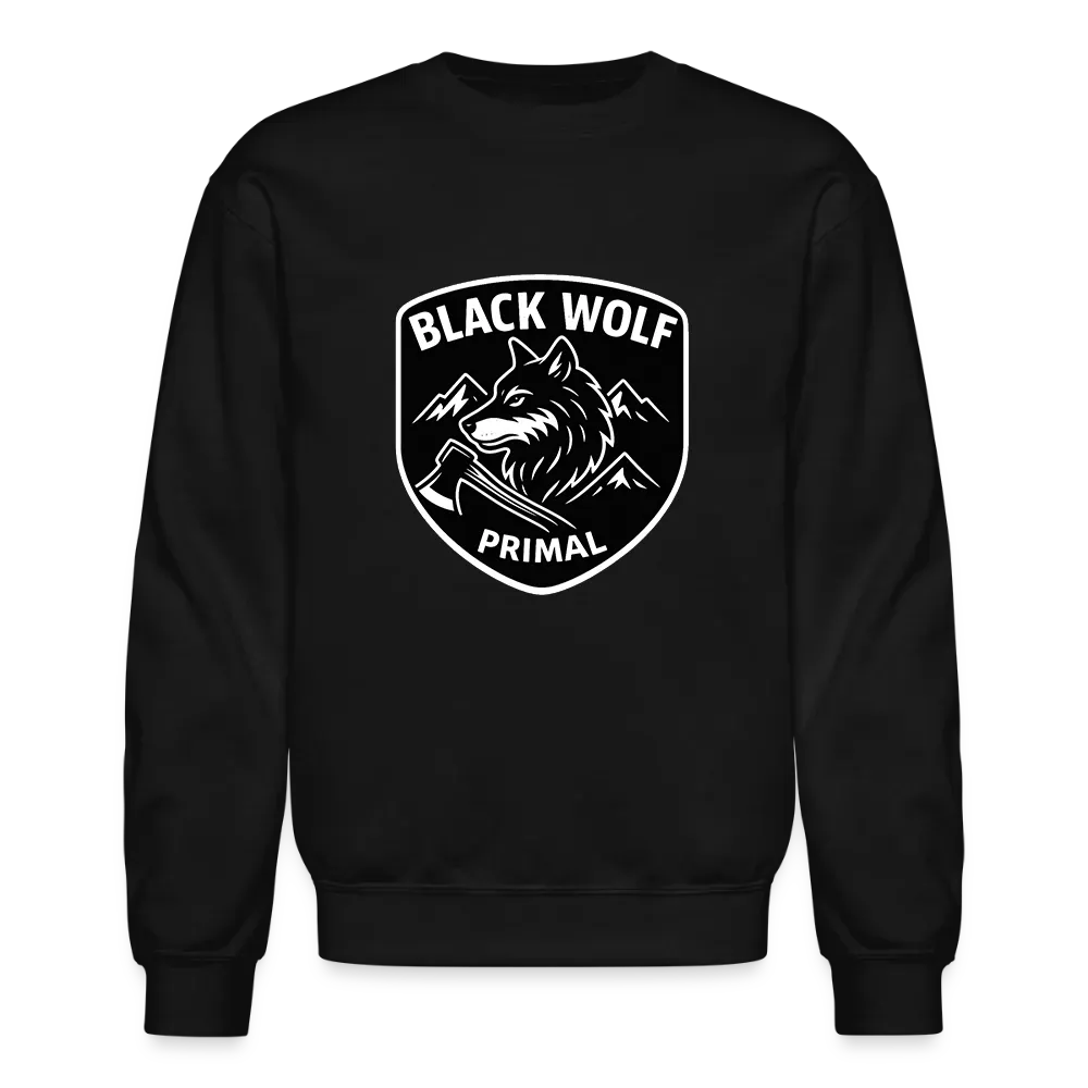 BLACK WOLF : ORIGINAL CREW NECK SWEATSHIRT