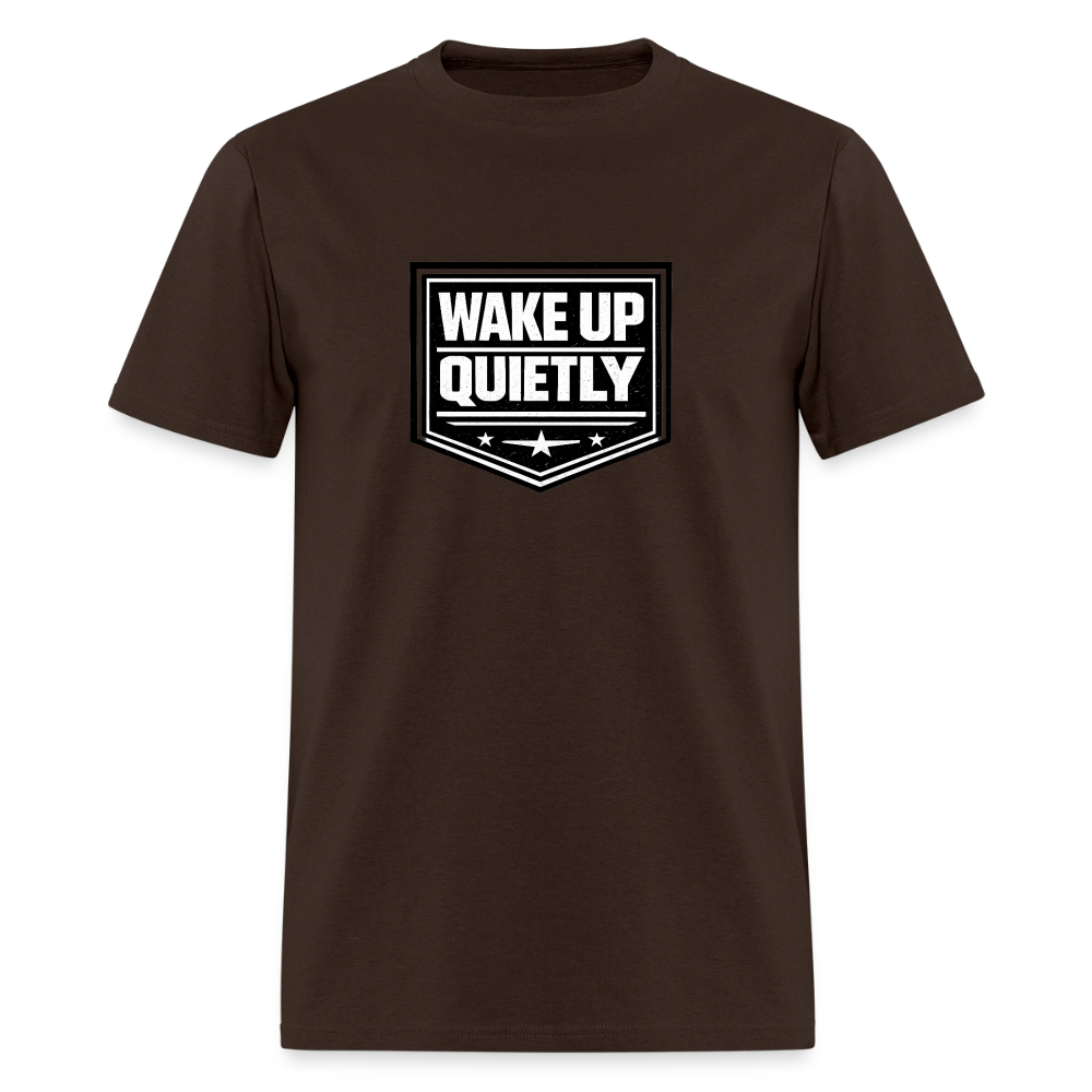 BLACK WOLF WAKE UP QUIETLY - brown