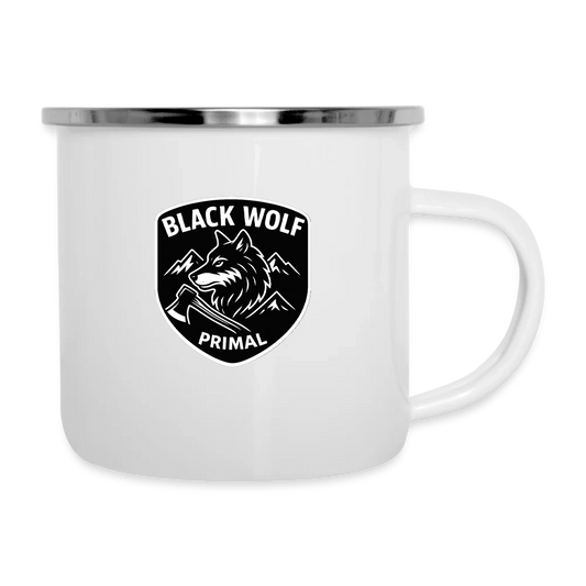 BLACK WOLF : CAMPER MUG