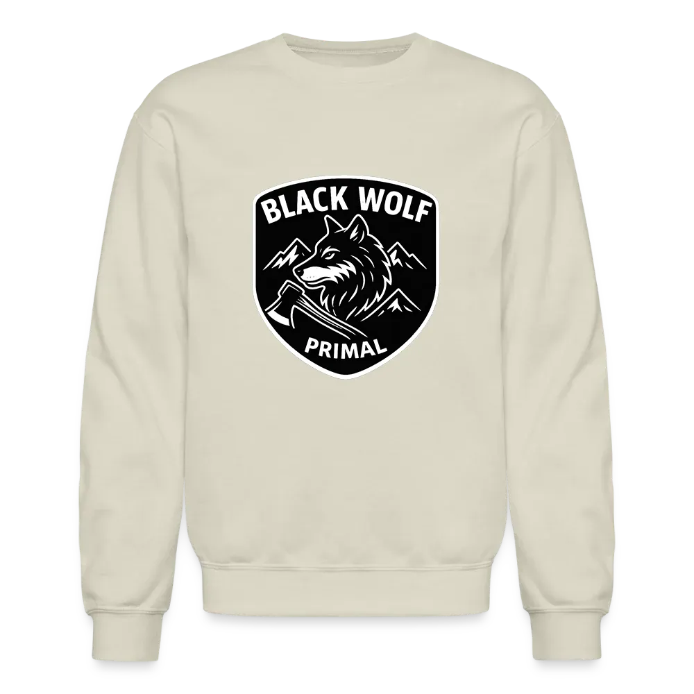 BLACK WOLF : ORIGINAL CREW NECK SWEATSHIRT