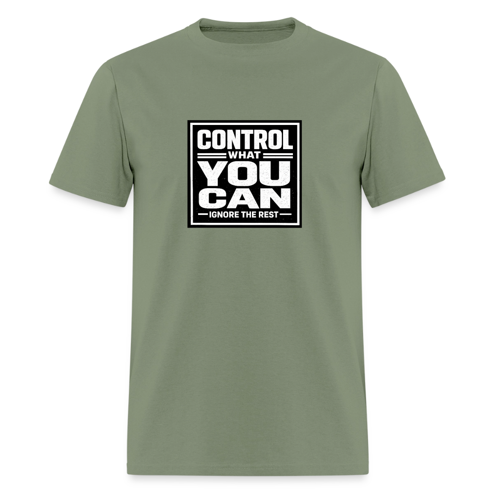 BLACK WOLF CONTROL WHAT YOU CAN - military green