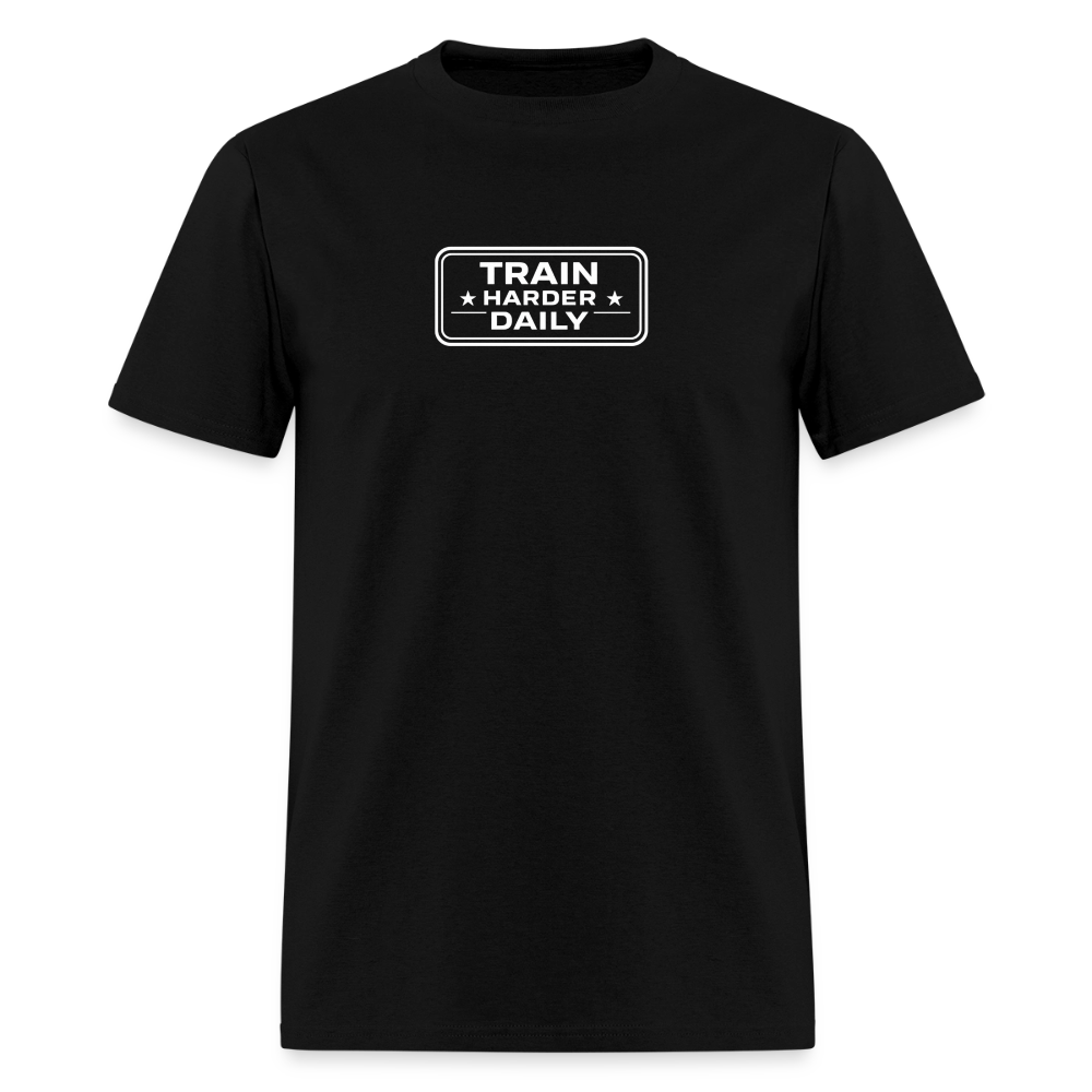BLACK WOLF TRAIN HARDER - black