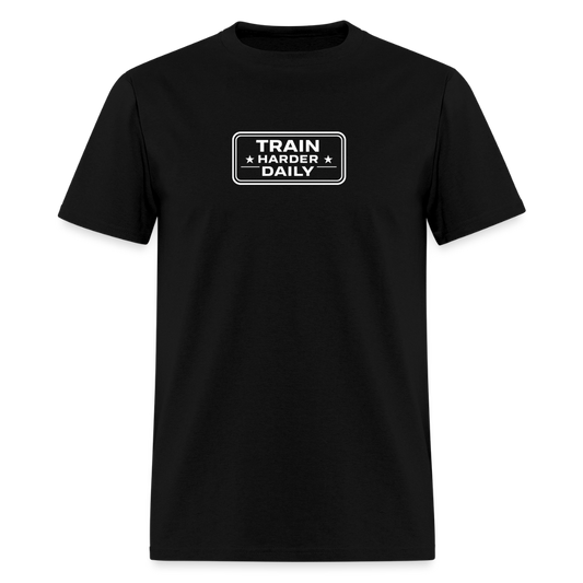 BLACK WOLF TRAIN HARDER - black
