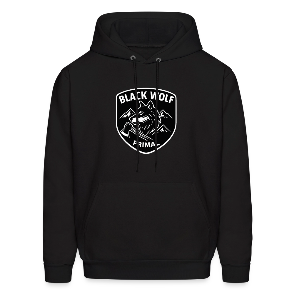 BLACK WOLF ORIGINAL HOODIE - black