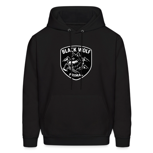 BLACK WOLF ORIGINAL HOODIE - black
