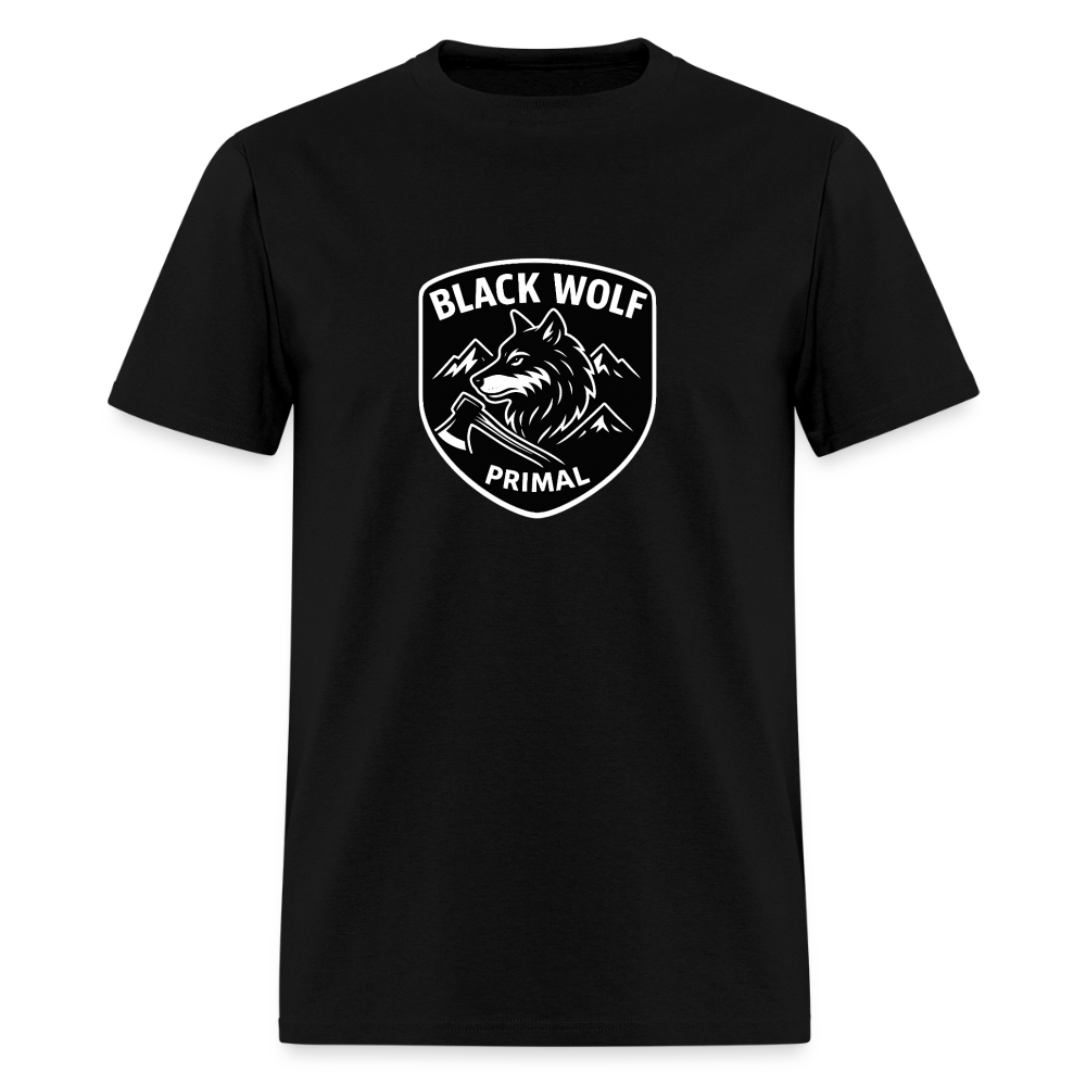 BLACK WOLF ORIGINAL TSHIRT - black