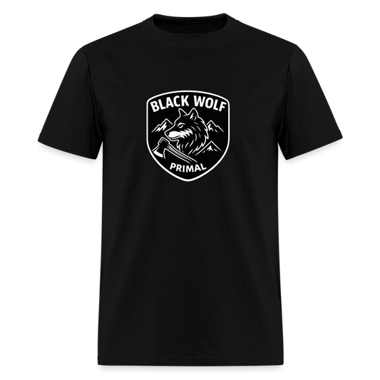 BLACK WOLF ORIGINAL TSHIRT - black