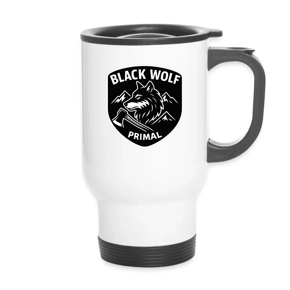 BLACK WOLF : ORIGINAL : TRAVEL MUG